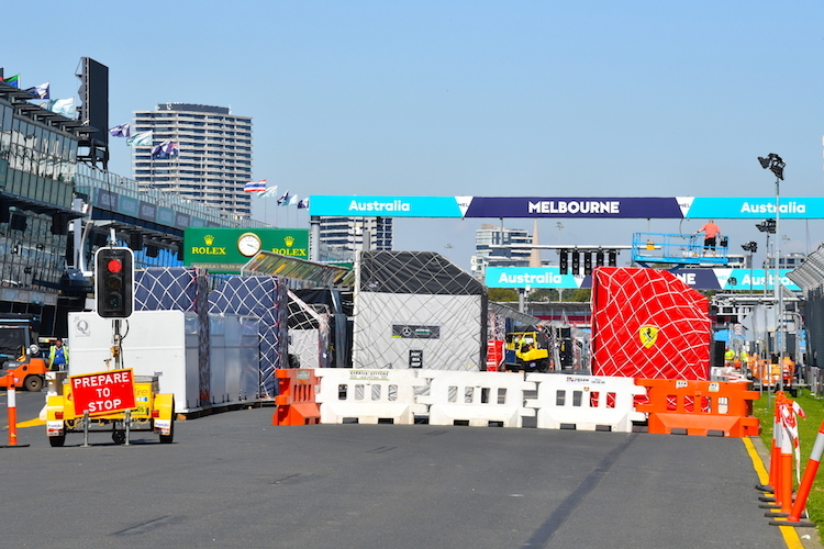 Ampel auf rot: Der Saisonbeginn wird erneut nicht in Melbourne stattfinden