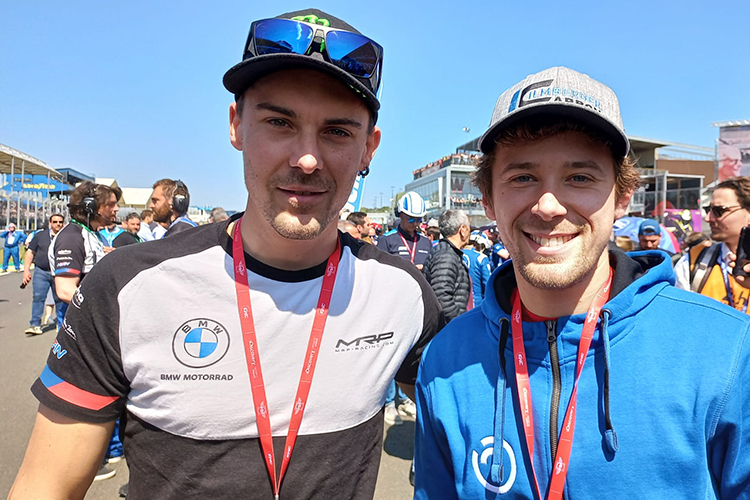In Le Mans dabei: Markus Reiterberger (li.) und Philipp Öttl