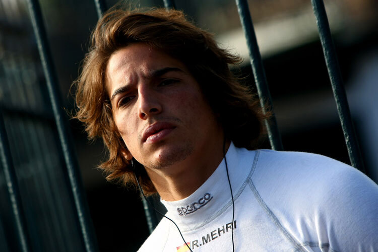 Roberto Mehri drehte in Monza seine ersten Runden in einem Caterham