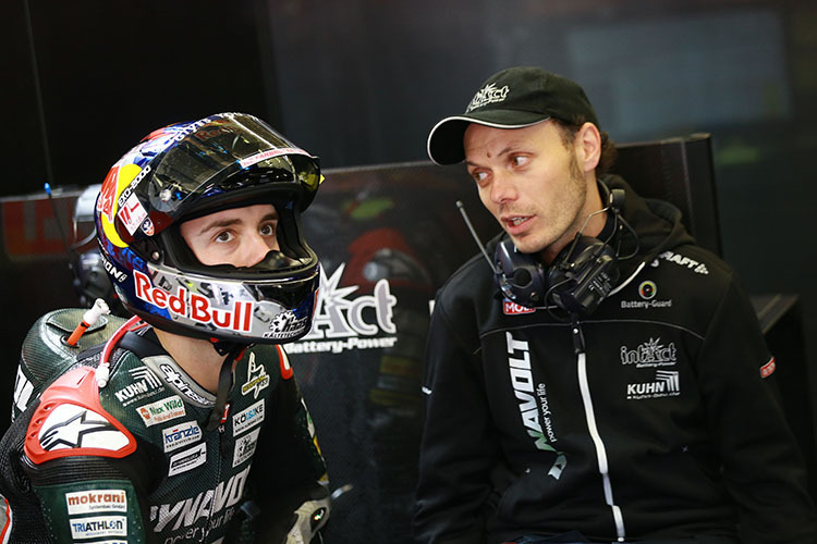 Jonas Folger mit Crew-Chief Patrick Mellauner