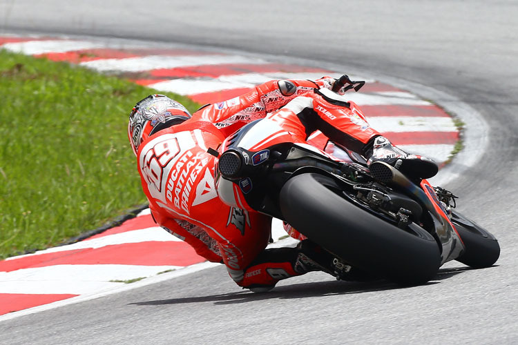Nicky Hayden (Ducati) in Malaysia