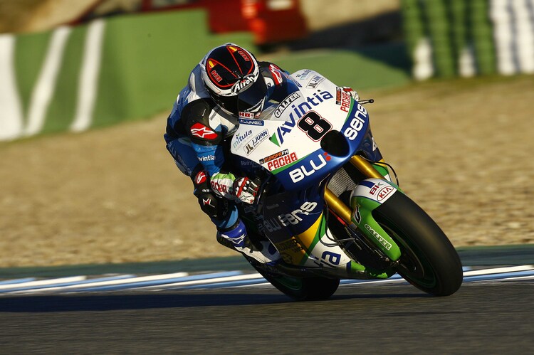 Héctor Barberá auf der BQR-Kawasaki