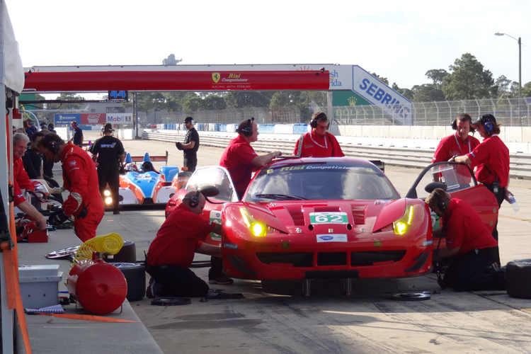Schnellster GT in Sebring: Risi-Ferrari