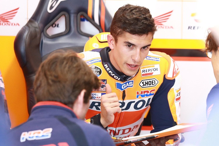 Marc Márquez erlitt nur einen Schreck