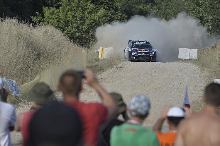 Auf zum fünften Saisonsieg. Sébastien Ogier