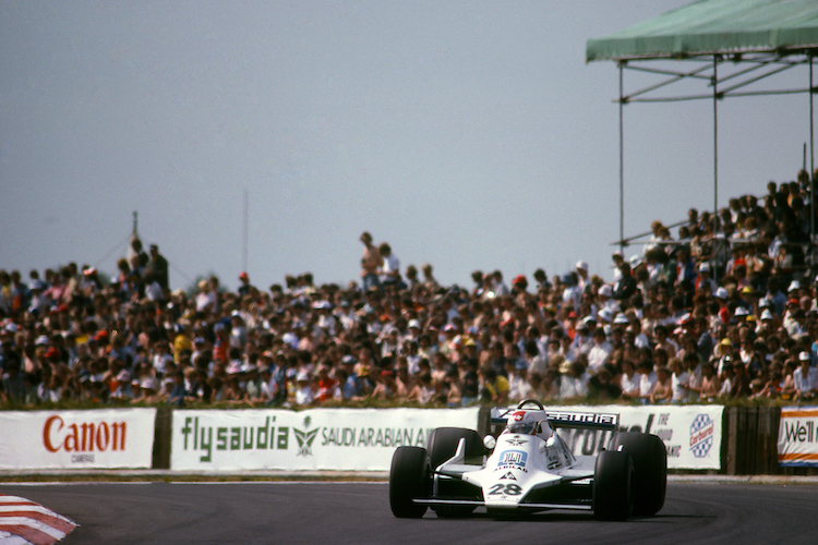 14. July 1979: Clay Regazzoni gewinnt in Silverstone den ersten Grand Prix des Williams-Rennstalls