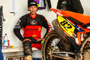 Markus Jell fährt derzeit nur Flat-Track-Rennen)