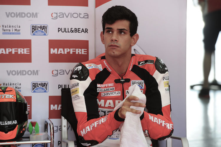 Jordi Torres wird erst im Januar mit der Aprilia RSV4 fahren können