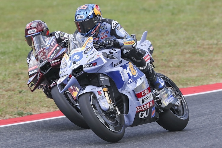 Alex noch knapp vor Marc Marquez