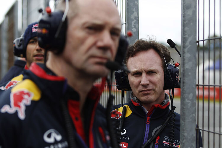 Adrian Newey und Christian Horner haben noch einige Pronleme zu lösen