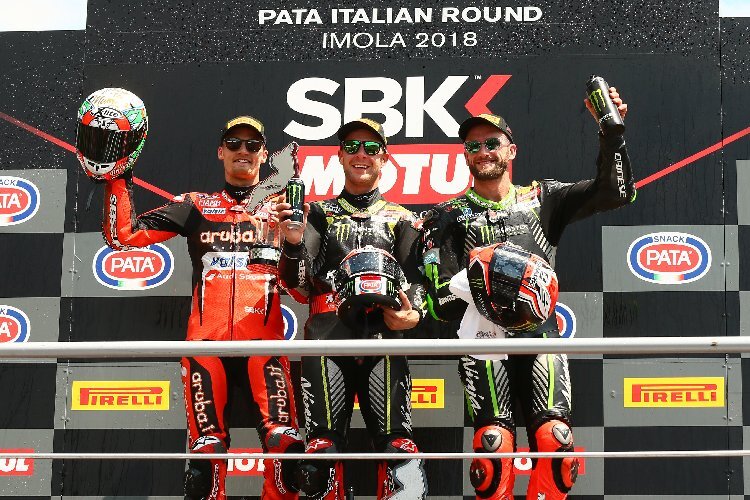 Drei Briten auf dem Superbike-Podium sahen wir in den vergangenen Jahren häufig