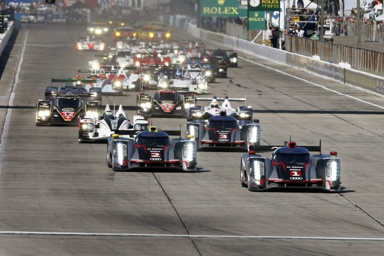 Im Jahre 2012 fand das erste WEC-Rennen der Geschichte in Sebring statt