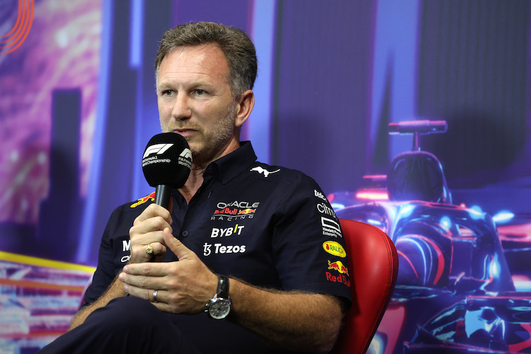 Red Bull Racing-Teamchef Christian Horner