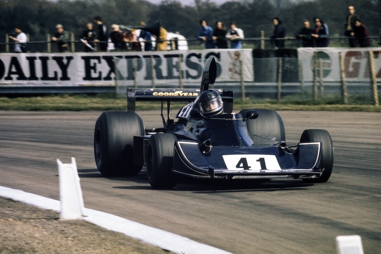 Der Australier Brian McGuire in Silverstone 1976