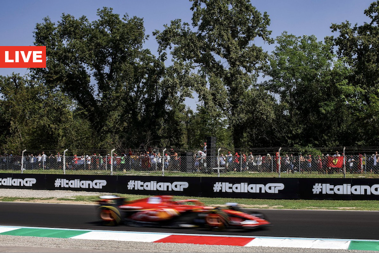 Die Tifosi drückten in Monza den Ferrari-Fahrern die Daumen, aber es reichte nicht ganz