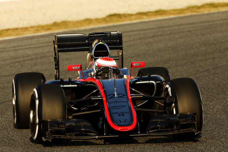 Jenson Button im McLaren-Honda
