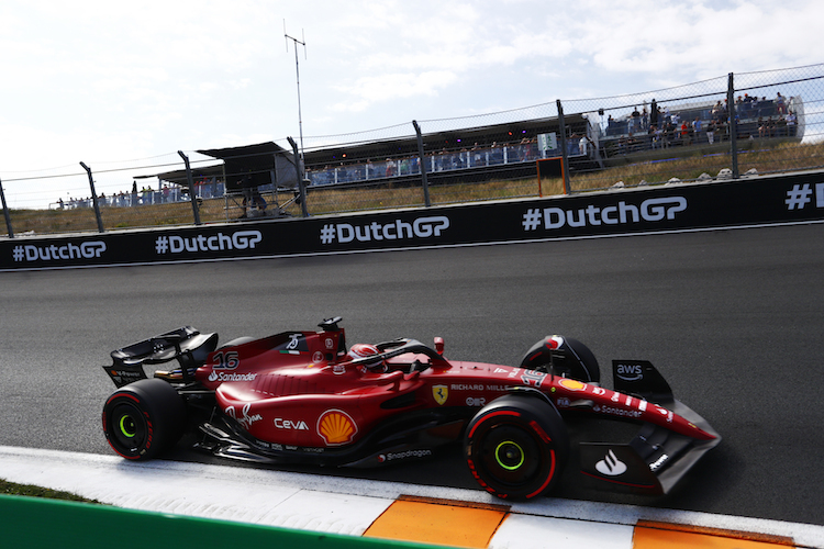 Charles Leclerc drehte im dritten Training die schnellste Runde