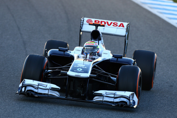 Pastor Maldonado im 2012er Williams