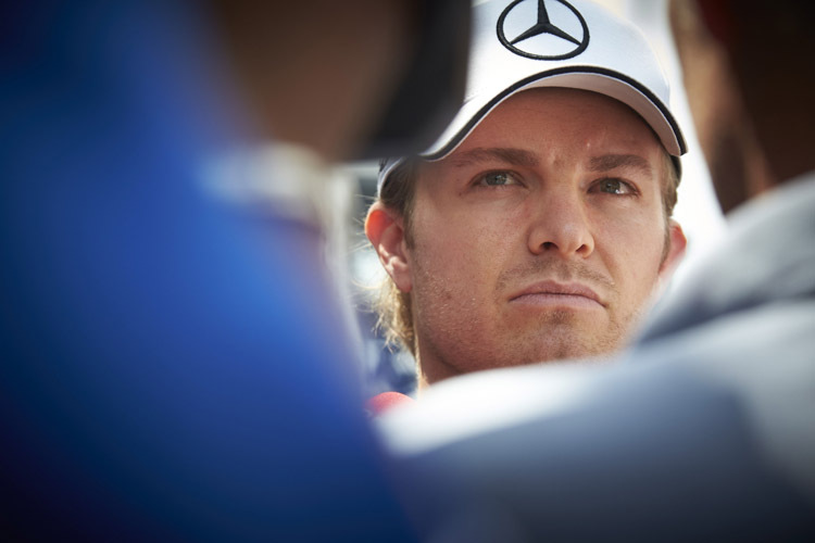 Nico Rosberg war mit seiner Rundenzeit von 1:12,385 min der Tagesschnellste