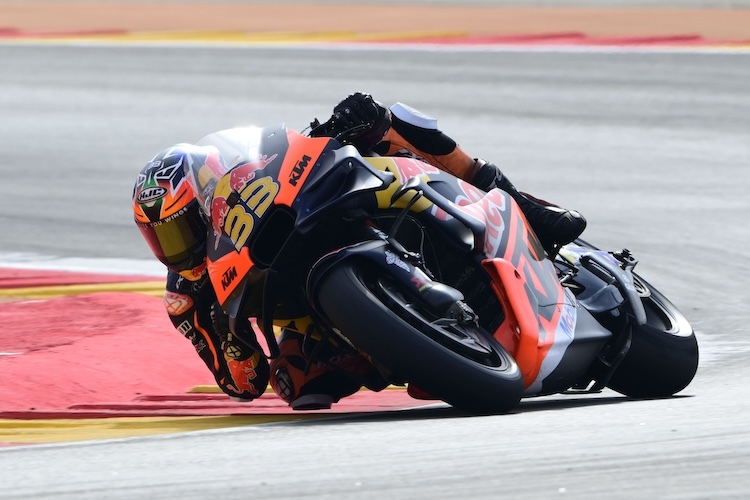 Brad Binder auf der Suche nach höherem Kurvenspeed