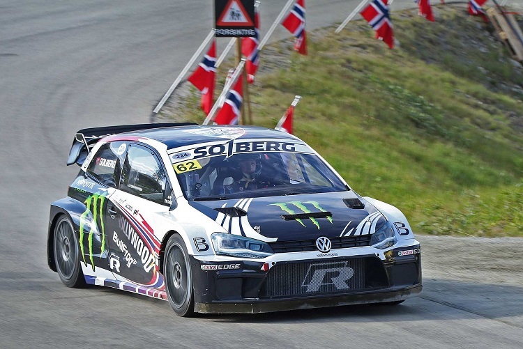 Petter Solberg beim Bergrennen in Norwegen