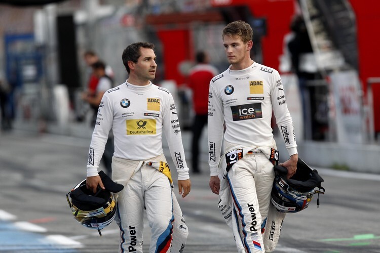 Marco Wittmann (recht) und Timo Glock