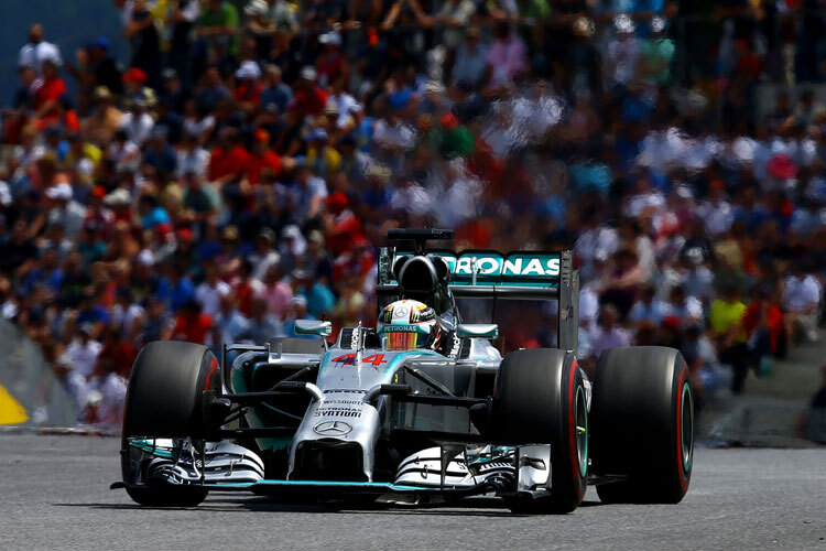 Platz 2 war in Österreich für Lewis Hamilton das Maximum
