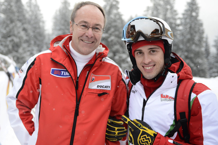 Bernhard Gobmeier und Andrea Dovizioso