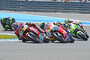 Stefan Bradl (6) hält sich hier noch vor Iannone (29), Bautista (19), Dovizioso und Pol Espargaró