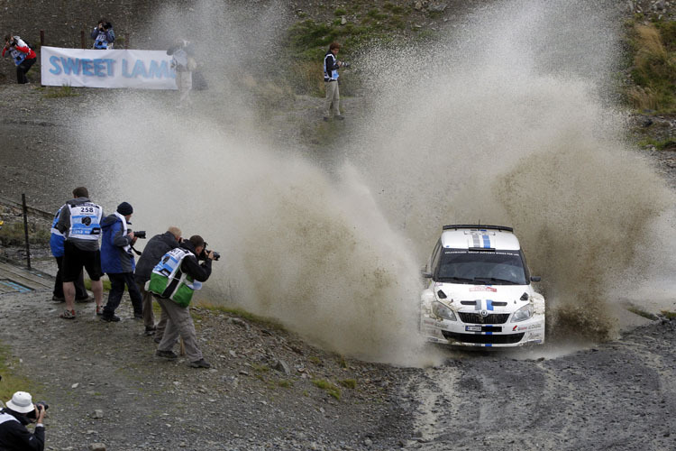 Sébastien Ogier in Wales