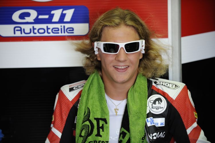 Domi Aegerter: Lieber Motocross als Sandstrand