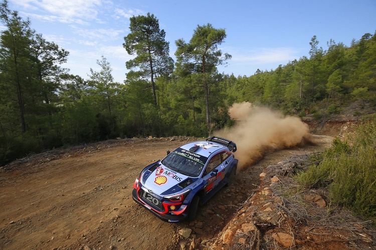 Thierry Neuville beim Shakedown in der Türkei