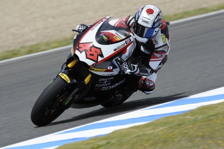 Tomizawa: Sturz und Pole-Position