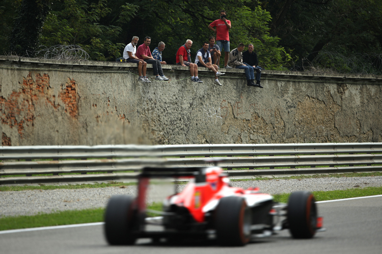 Die Formel-1-Fans werden den Marussia MR03 in diesem Jahr nicht auf der Strecke sehen