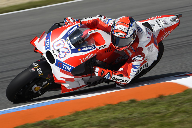 Ducati-Werksfahrer Andrea Dovizioso