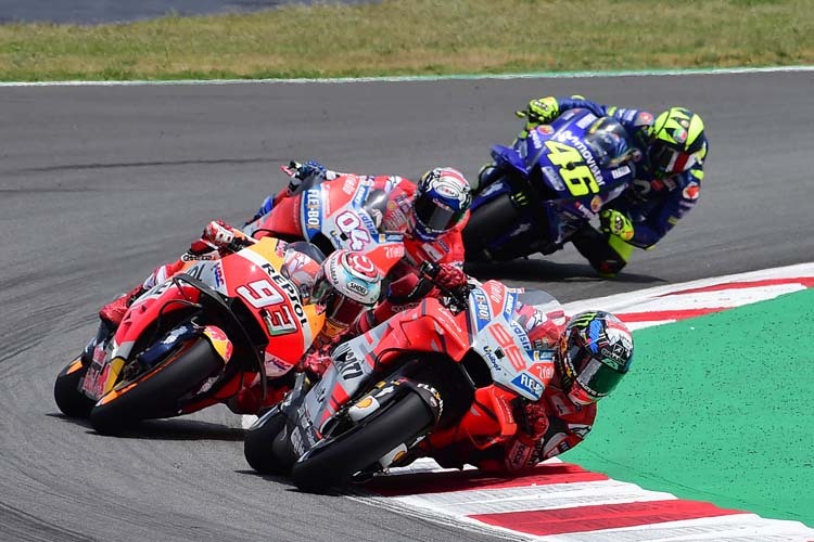 Jorge Lorenzo deklassierte seine Gegner auch in Barcelona