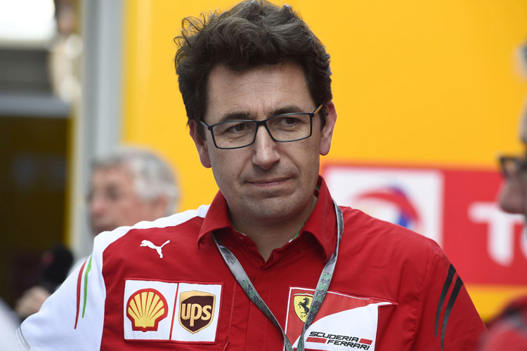 Ferrari-Motorenchef Mattia Binotto: «Der Motor von 2015 liefert jetzt schon deutlich mehr Leistung als sein Vorgänger, und wir werden diese Entwicklung  weiter vorantreiben»