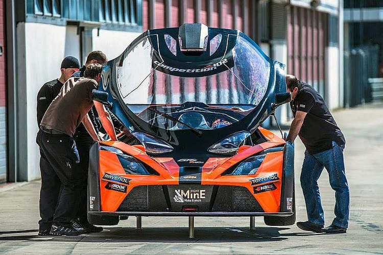 Damit wird gefahren: Der KTM X-BOW GT4 mit maximal 360 PS