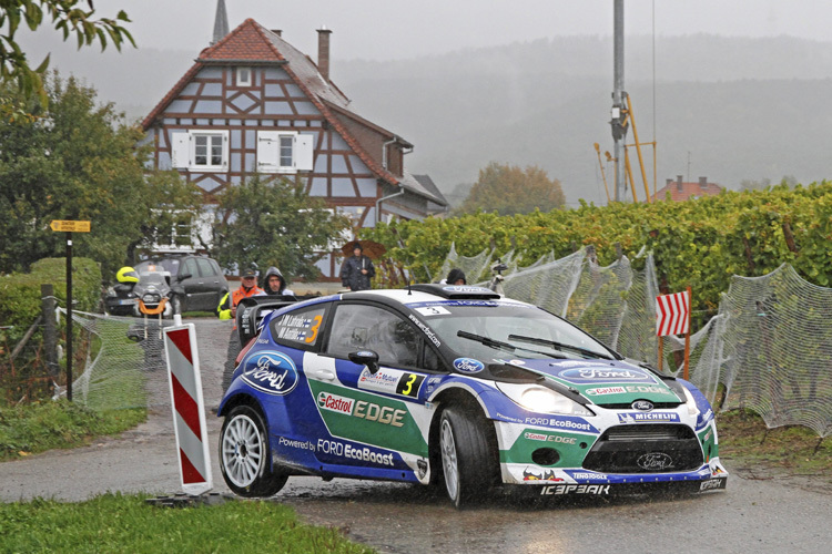 Jari-Matti Latvala bei der Rallye Frankreich