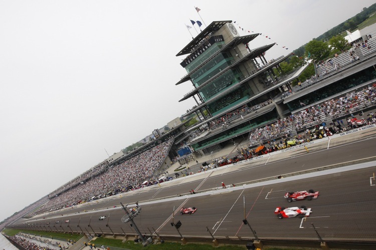 Die Grand-Am testet im «Brickyard»