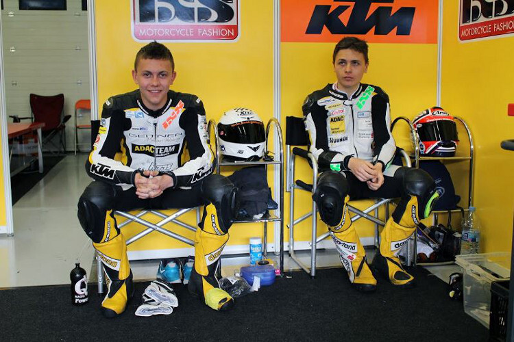 Jonas Geitner und Max Enderlein aus dem Freudenberg Racing Team
