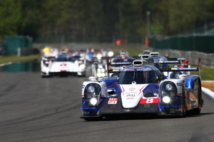 Der Toyota TS040 Hybrid 2014 in Spa