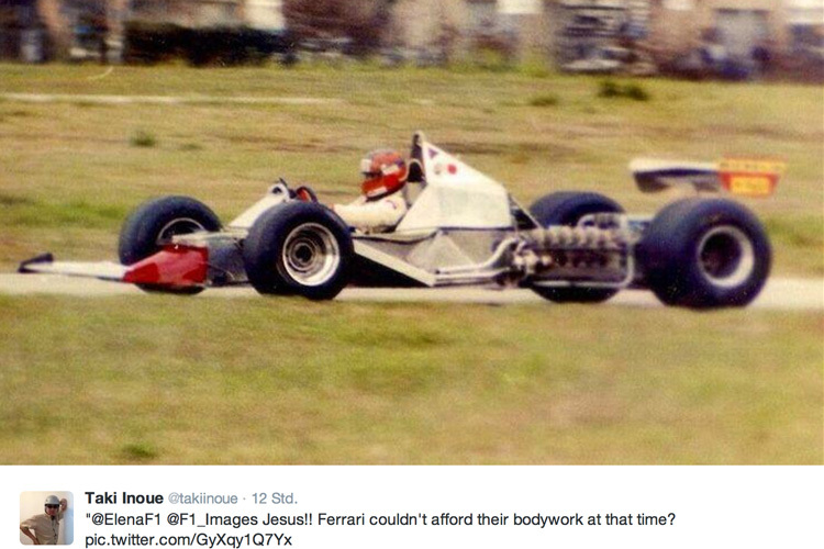 Wo ist die Verkleidung von Gilles Villeneuves Ferrari hingekommen?