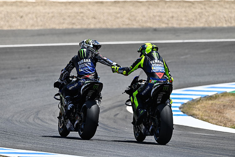 Maverick Viñales und Valentino Rossi: Halten die M1-Motoren in Brünn?