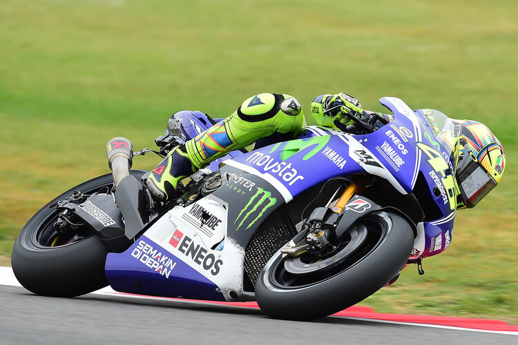 Valentino Rossi in Mugello: Platz 2 am Freitag