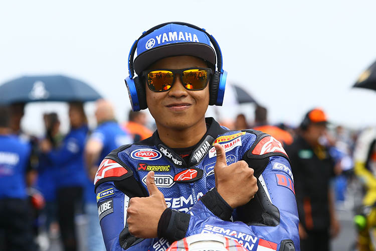 Zweiter Sieg in der Supersport-WM 300 für Galang Hendra Pratama 