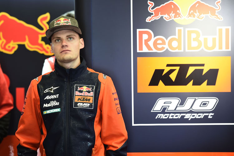 Brad Binder: Nur als Zuschauer in Jerez in der KTM-Box