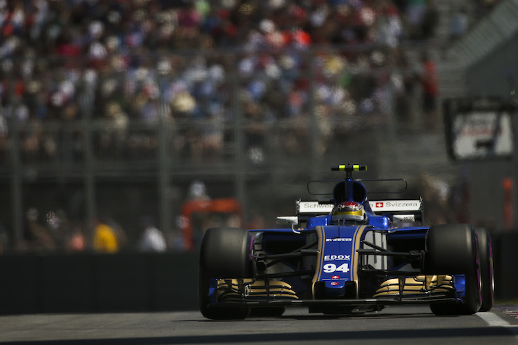 Pascal Wehrlein im Sauber