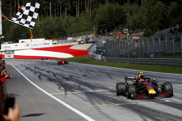 Max Verstappen siegte in Spielberg