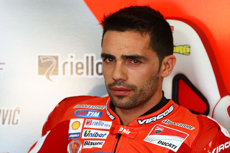 Ducati-Testfahrer Michele Pirro